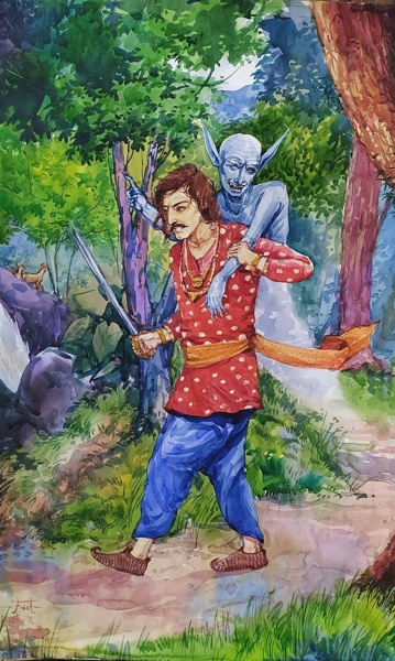 Vikramadhitya and vetal